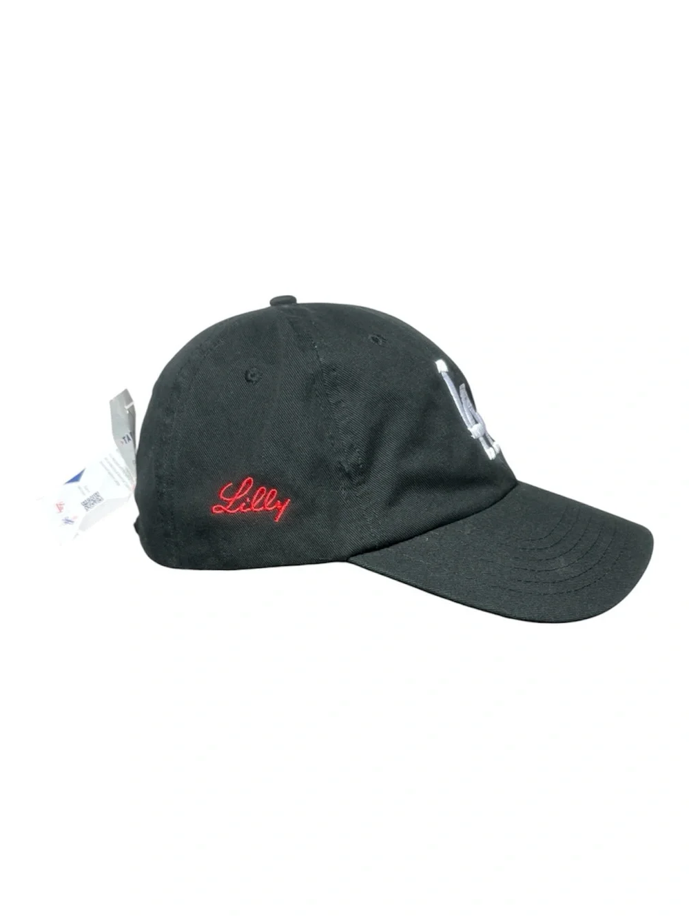 LA Dodgers x Lilly Tap the Cap 35 Black Baseball Cap